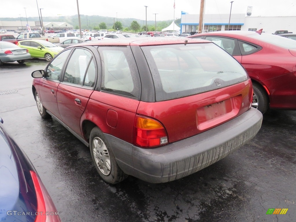 1997 S Series SW1 Wagon - Medium Red / Gray photo #7