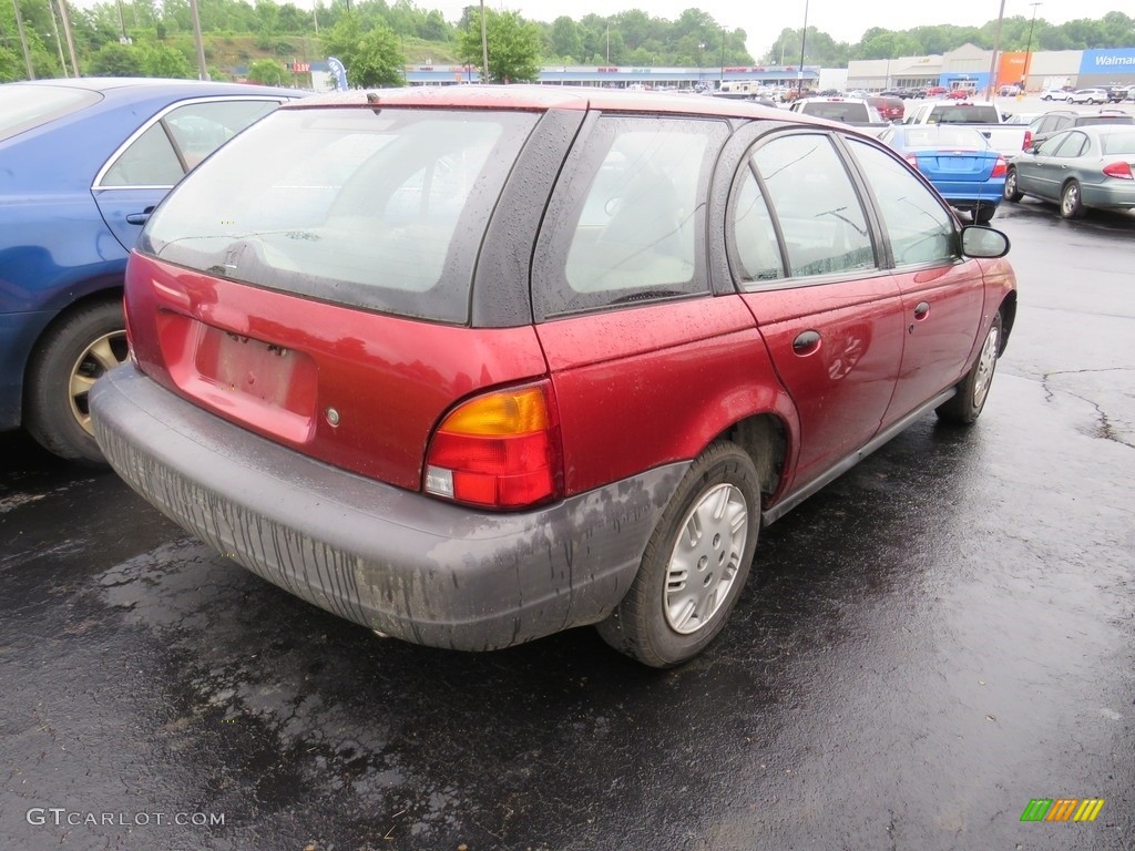 1997 S Series SW1 Wagon - Medium Red / Gray photo #9