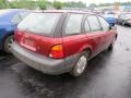 1997 Medium Red Saturn S Series SW1 Wagon  photo #9