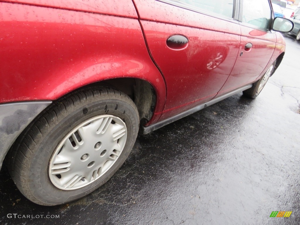 1997 S Series SW1 Wagon - Medium Red / Gray photo #10