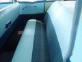 1957 Chevrolet Bel Air Larkspur Blue/Harbor Blue Interior Rear Seat Photo