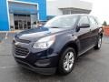 2016 Blue Velvet Metallic Chevrolet Equinox LS AWD  photo #2