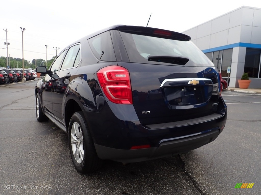 2016 Equinox LS AWD - Blue Velvet Metallic / Jet Black photo #5