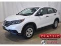 2014 White Diamond Pearl Honda CR-V LX AWD  photo #1