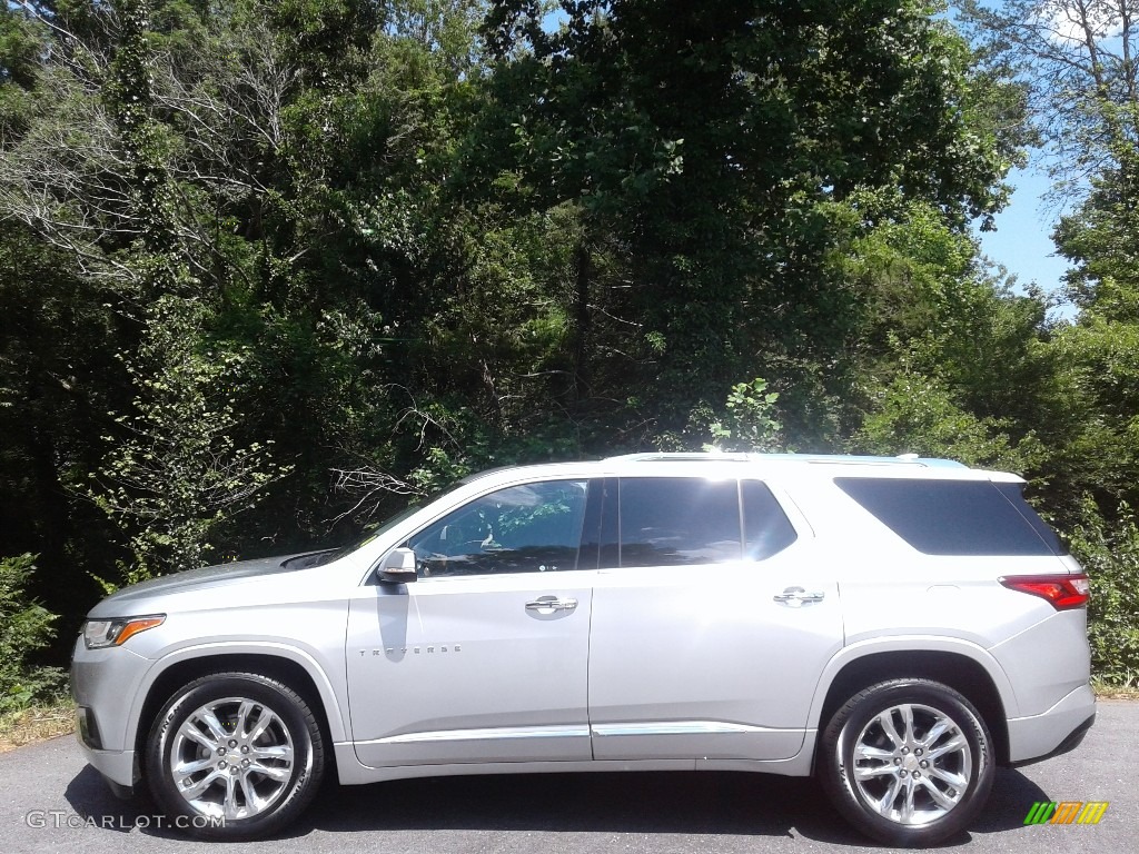2018 Traverse High Country AWD - Silver Ice Metallic / High Country Jet Black/Loft Brown photo #1