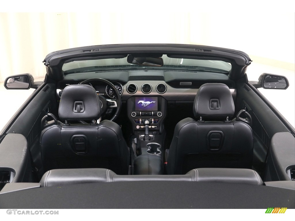 2019 Mustang EcoBoost Premium Convertible - Magnetic / Ebony photo #29
