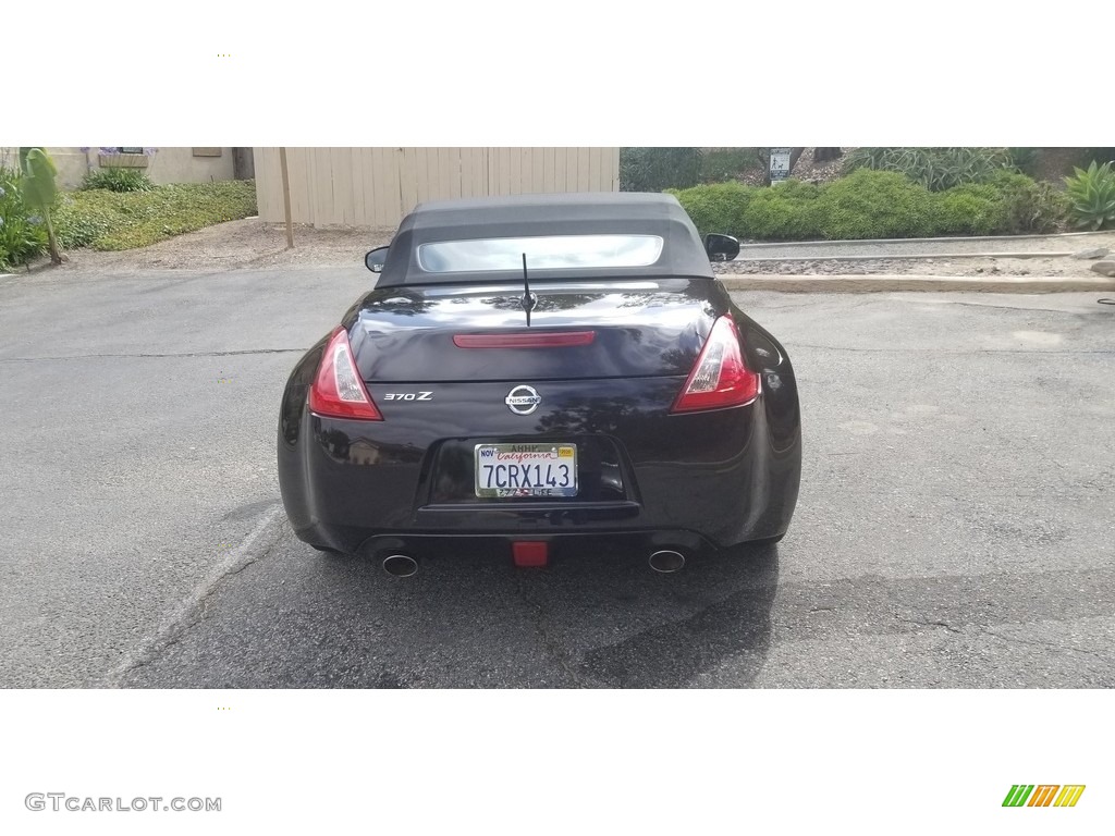 2014 370Z Touring Roadster - Black Cherry / Black photo #5