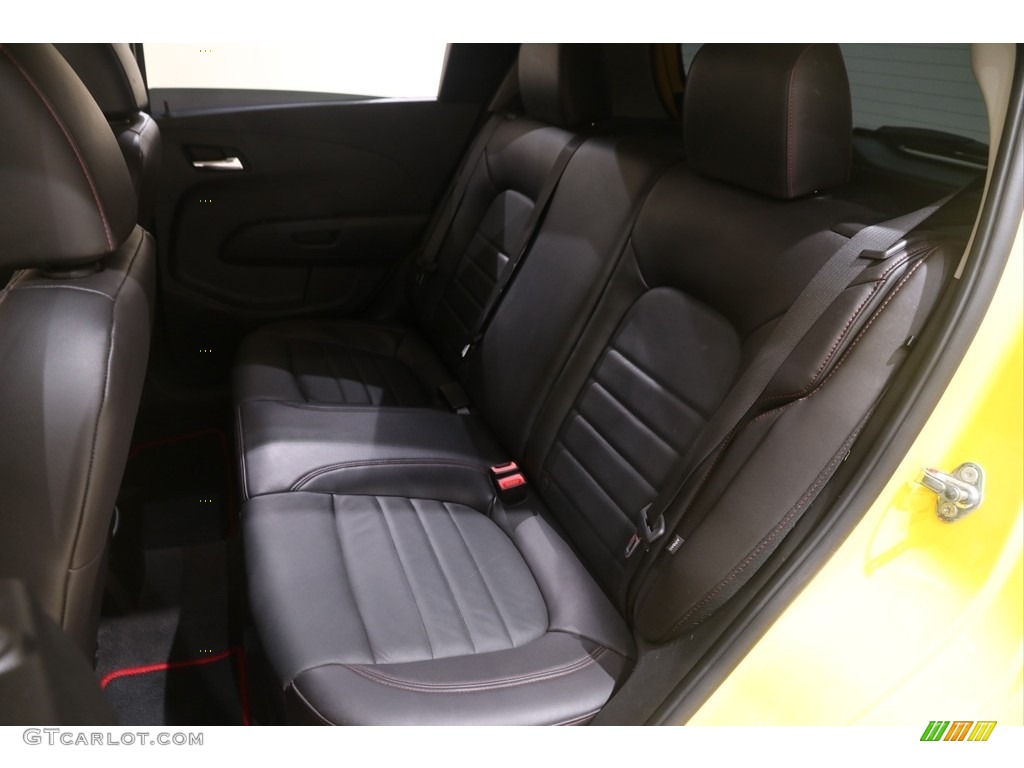RS Jet Black Interior 2016 Chevrolet Sonic RS Hatchback Photo #138414393