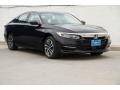 2020 Crystal Black Pearl Honda Accord Hybrid Sedan  photo #1