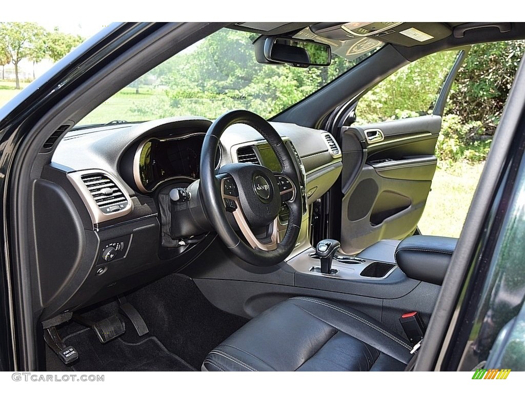 Morocco Black Interior 2014 Jeep Grand Cherokee Limited Photo #138417277