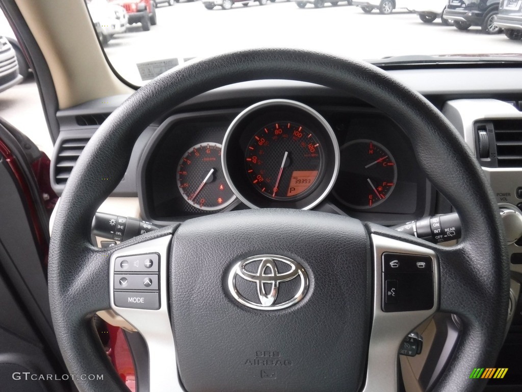 2013 4Runner SR5 4x4 - Salsa Red Pearl / Sand Beige Leather photo #5