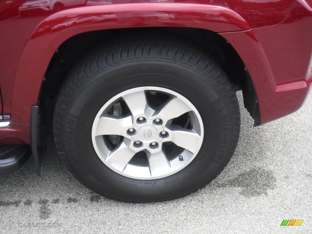 2013 4Runner SR5 4x4 - Salsa Red Pearl / Sand Beige Leather photo #8
