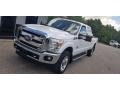 2011 Oxford White Ford F350 Super Duty Lariat Crew Cab 4x4  photo #9