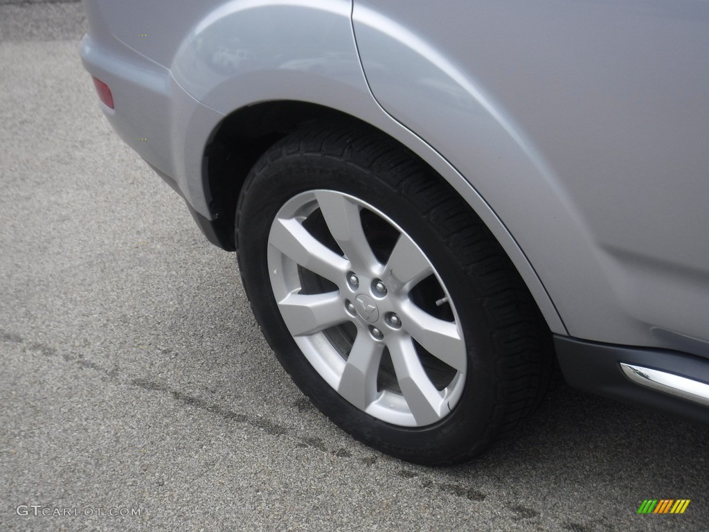 2012 Outlander GT S AWD - Cool Silver Metallic / Black photo #9