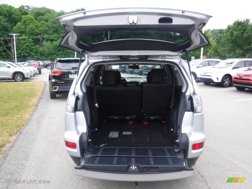 2012 Outlander GT S AWD - Cool Silver Metallic / Black photo #28