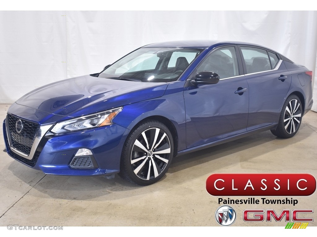 2019 Altima SR - Deep Blue Pearl / Charcoal photo #1