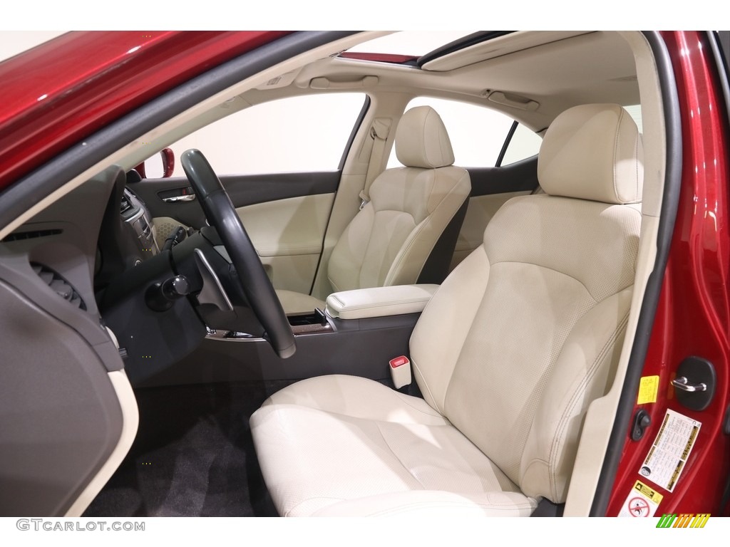 2012 IS 250 AWD - Matador Red Mica / Ecru photo #5