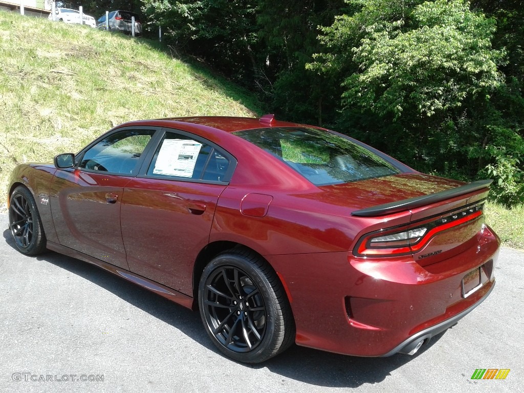 2020 Charger Scat Pack - Octane Red / Black/Ruby Red photo #8