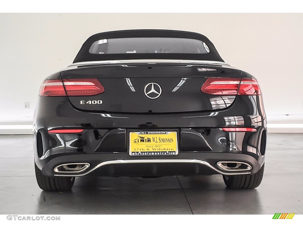 2018 E 400 Convertible - Black / Black photo #4