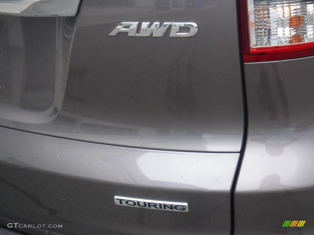 2016 CR-V Touring AWD - Urban Titanium Metallic / Beige photo #11
