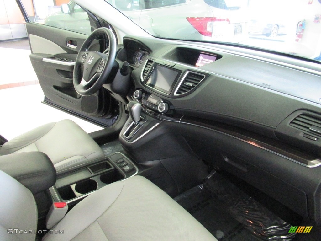 2016 Honda CR-V EX-L AWD Gray Dashboard Photo #138423490