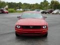 2008 Dark Candy Apple Red Ford Mustang V6 Deluxe Coupe  photo #12