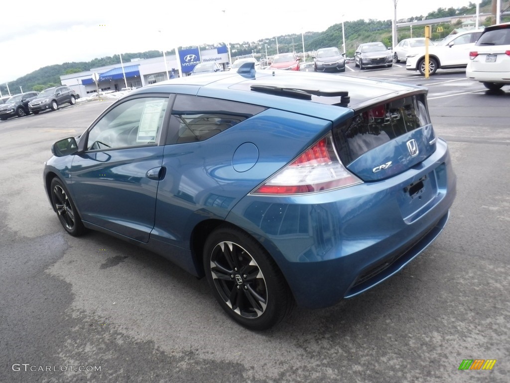 2015 CR-Z EX - North Shore Blue Pearl / Black/Red photo #6
