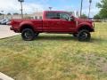 2017 Ruby Red Ford F350 Super Duty Lariat Crew Cab 4x4  photo #4