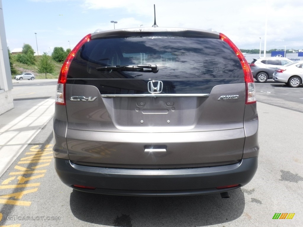 2013 CR-V EX-L AWD - Polished Metal Metallic / Black photo #8
