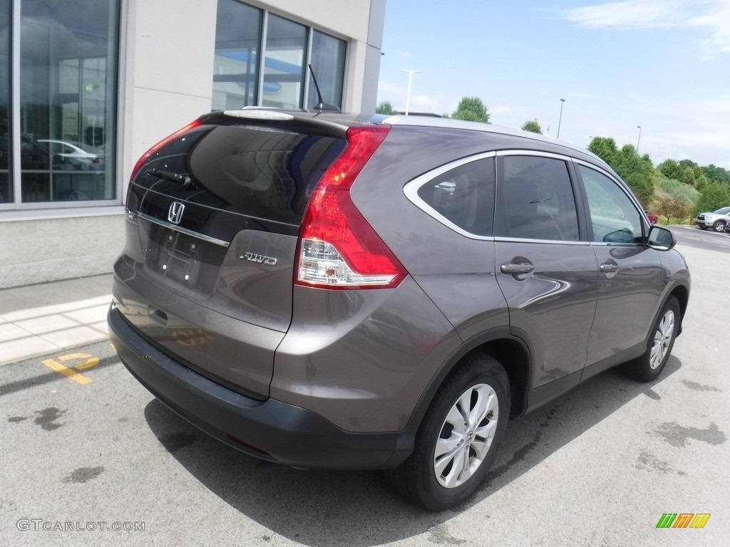 2013 CR-V EX-L AWD - Polished Metal Metallic / Black photo #9