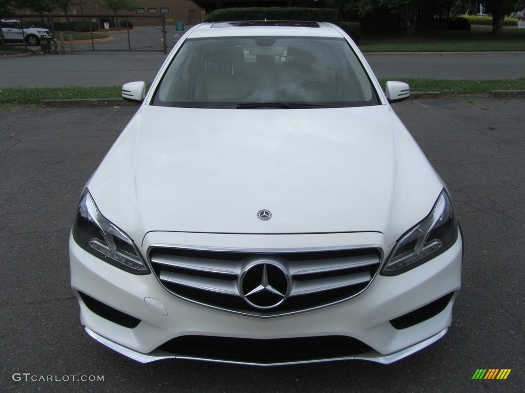 2014 E 350 Sport Sedan - Diamond White Metallic / Silk Beige/Espresso Brown photo #5