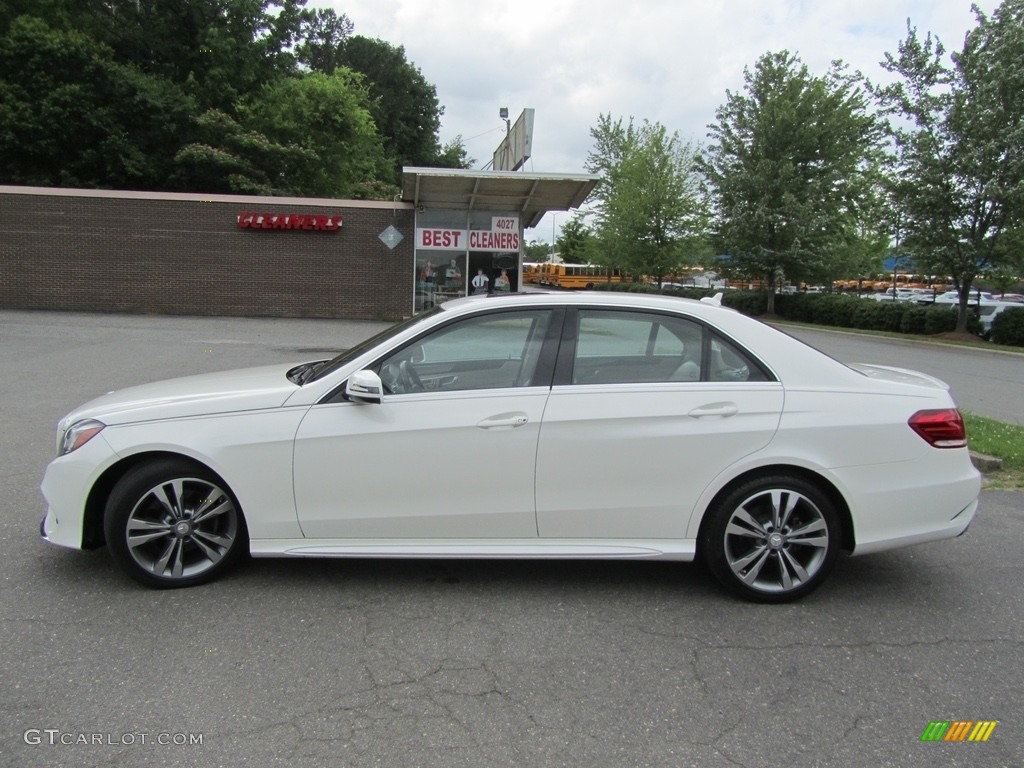 2014 E 350 Sport Sedan - Diamond White Metallic / Silk Beige/Espresso Brown photo #7