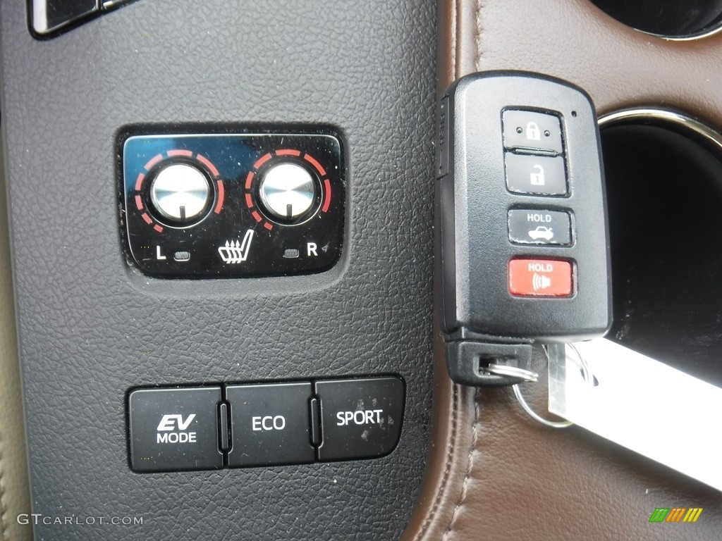 2017 Avalon Hybrid XLE Premium - Blizzard Pearl White / Almond photo #24