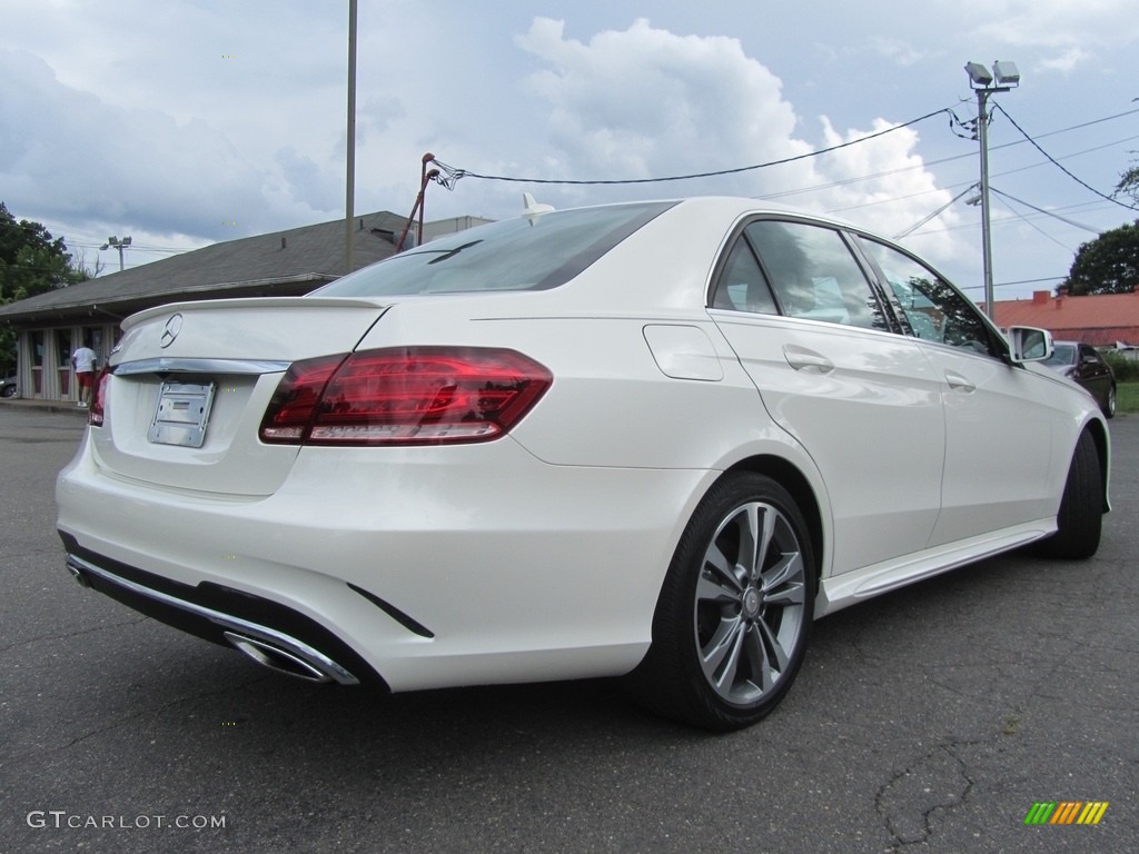 2014 E 350 Sport Sedan - Diamond White Metallic / Silk Beige/Espresso Brown photo #10