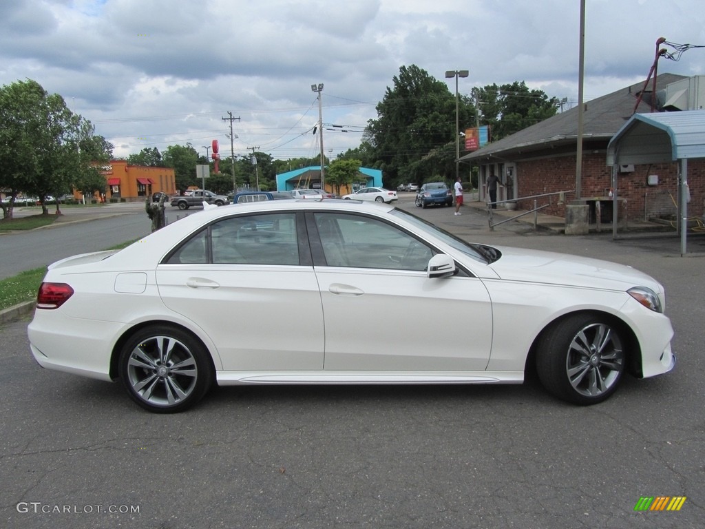 2014 E 350 Sport Sedan - Diamond White Metallic / Silk Beige/Espresso Brown photo #11