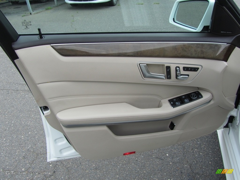 2014 E 350 Sport Sedan - Diamond White Metallic / Silk Beige/Espresso Brown photo #18