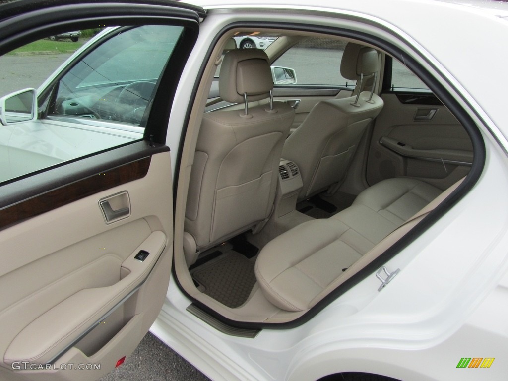 2014 E 350 Sport Sedan - Diamond White Metallic / Silk Beige/Espresso Brown photo #20