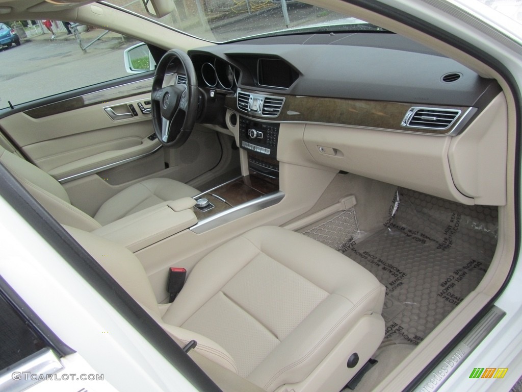 2014 E 350 Sport Sedan - Diamond White Metallic / Silk Beige/Espresso Brown photo #22