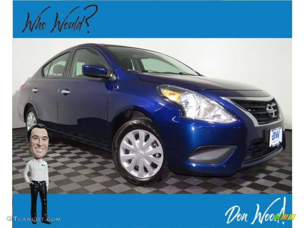 2019 Versa SV - Deep Blue Pearl / Charcoal photo #1