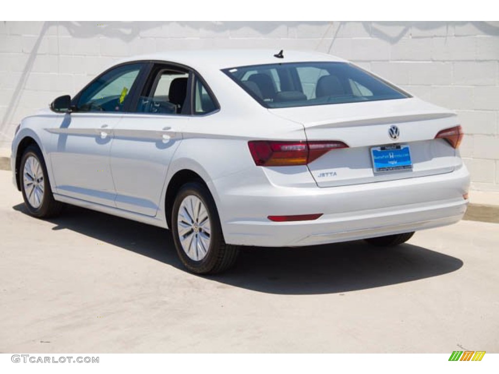 2019 Jetta S - White Silver Metallic / Titan Black photo #2