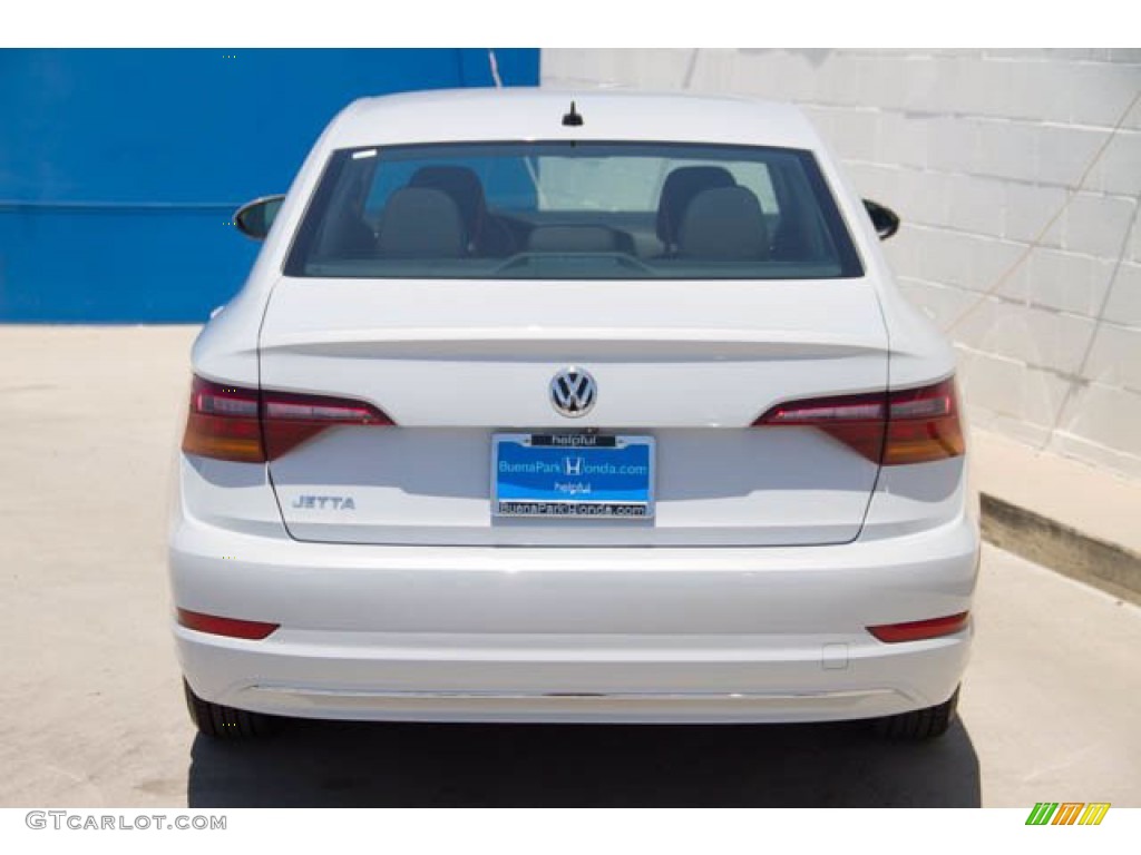 2019 Jetta S - White Silver Metallic / Titan Black photo #11