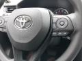 2020 Toyota RAV4 Light Gray Interior Steering Wheel Photo