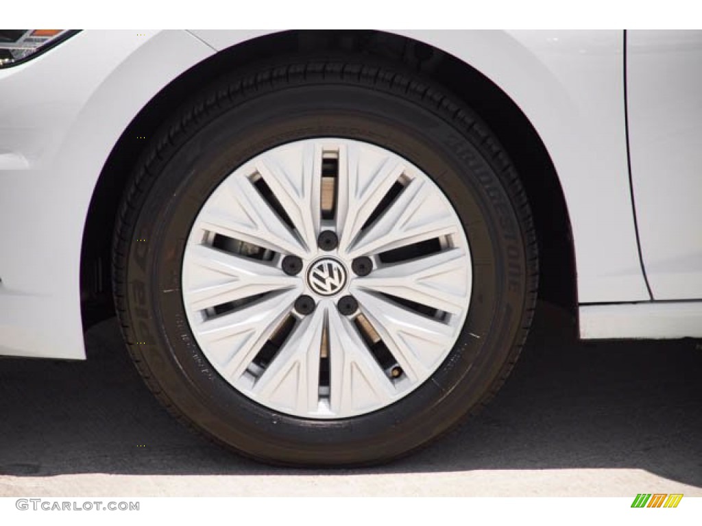 2019 Jetta S - White Silver Metallic / Titan Black photo #34