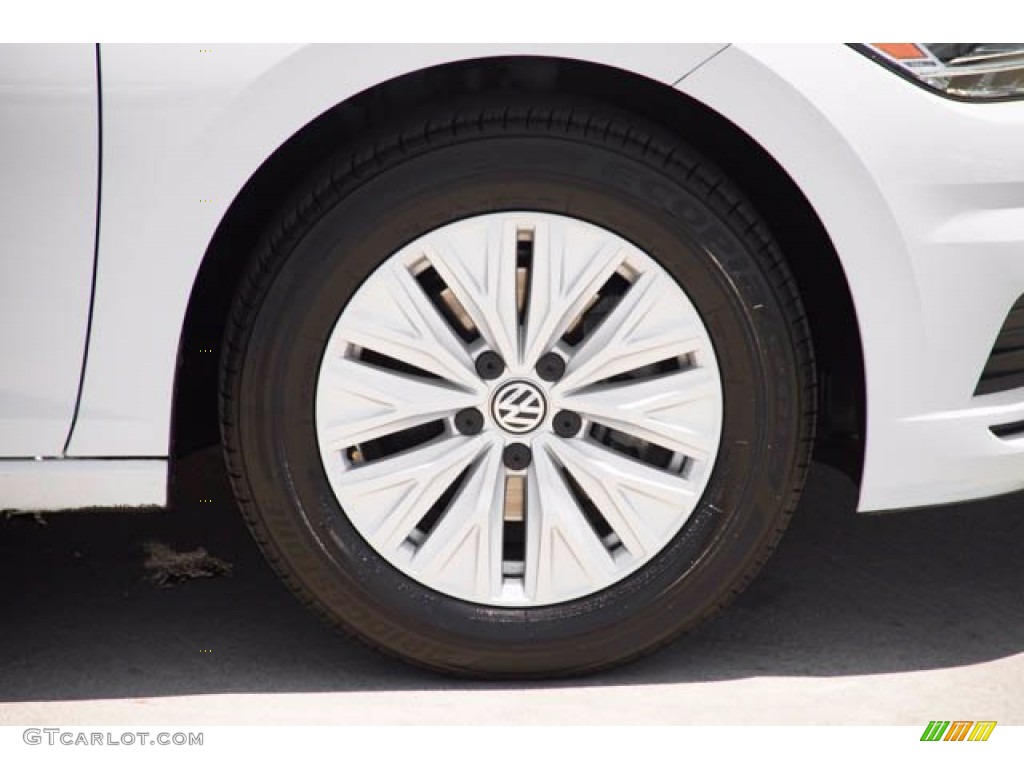 2019 Jetta S - White Silver Metallic / Titan Black photo #37