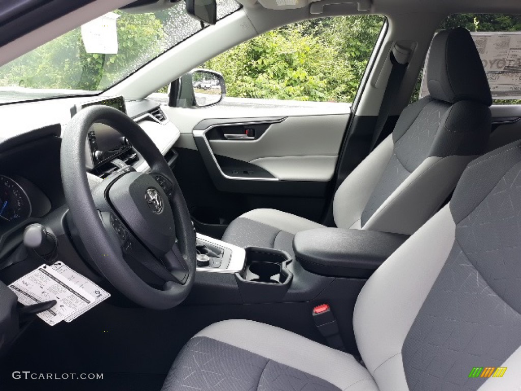 Light Gray Interior 2020 Toyota RAV4 XLE AWD Hybrid Photo #138429307