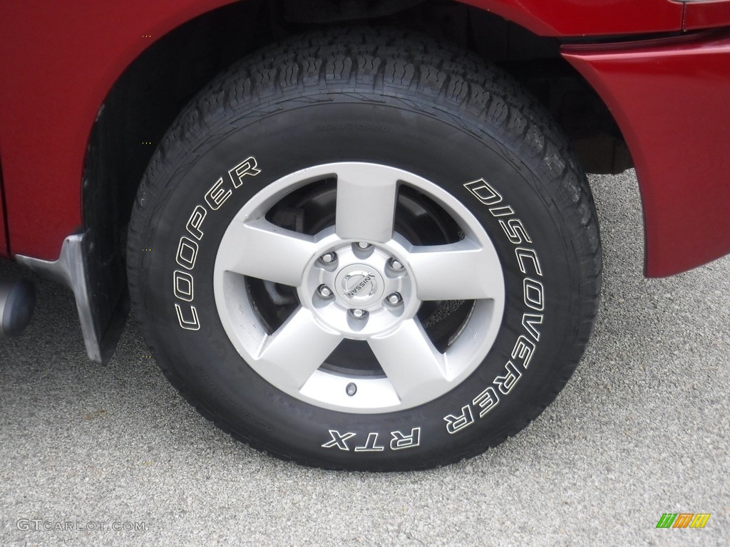 2006 Titan SE Crew Cab 4x4 - Red Alert / Graphite/Titanium photo #8