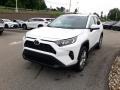 Super White - RAV4 XLE Premium AWD Photo No. 29
