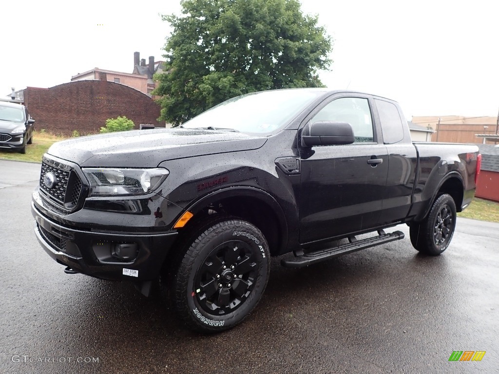 Shadow Black 2020 Ford Ranger XLT SuperCab 4x4 Exterior Photo #138430552
