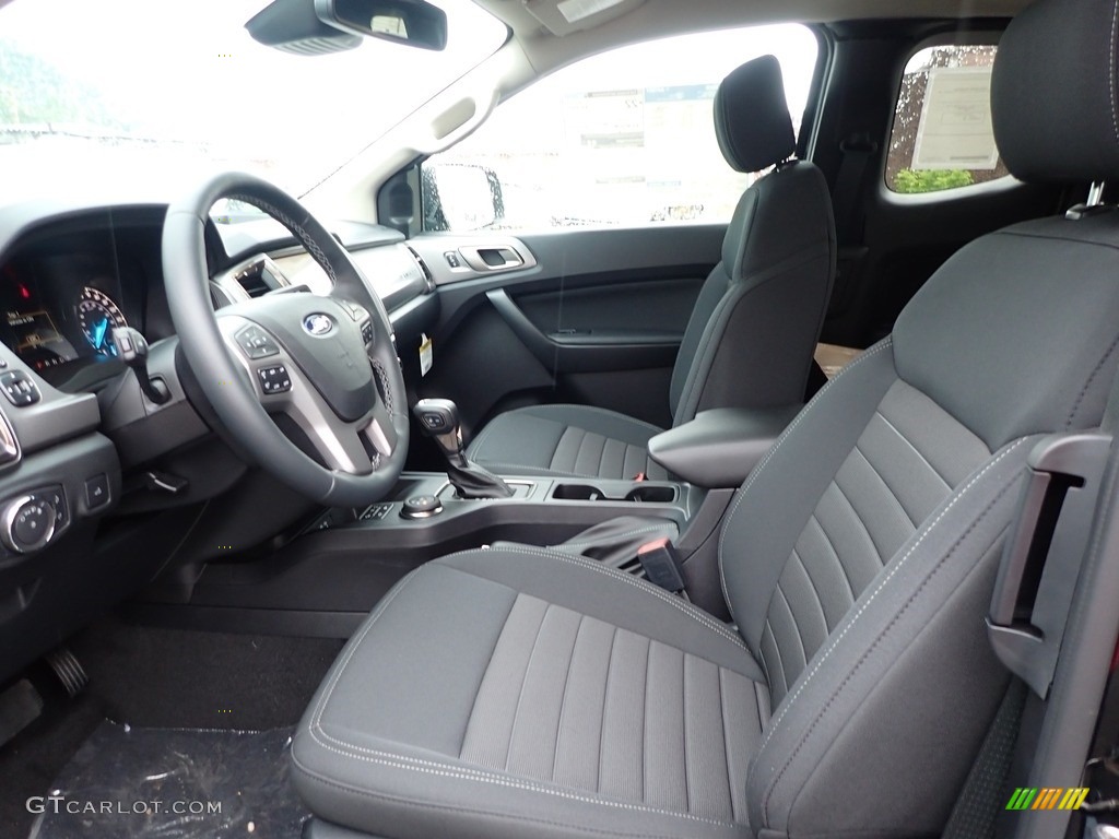 2020 Ford Ranger XLT SuperCab 4x4 Front Seat Photo #138430606