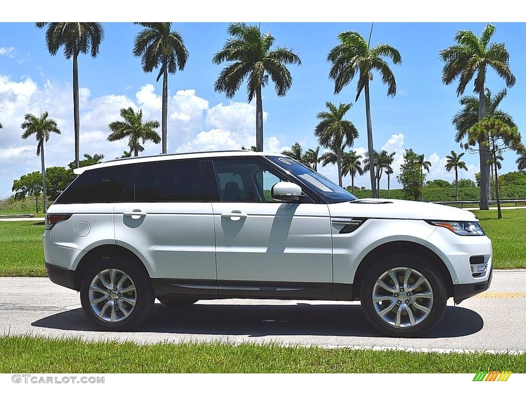 2016 Range Rover Sport HSE - Fuji White / Espresso/Ivory photo #2